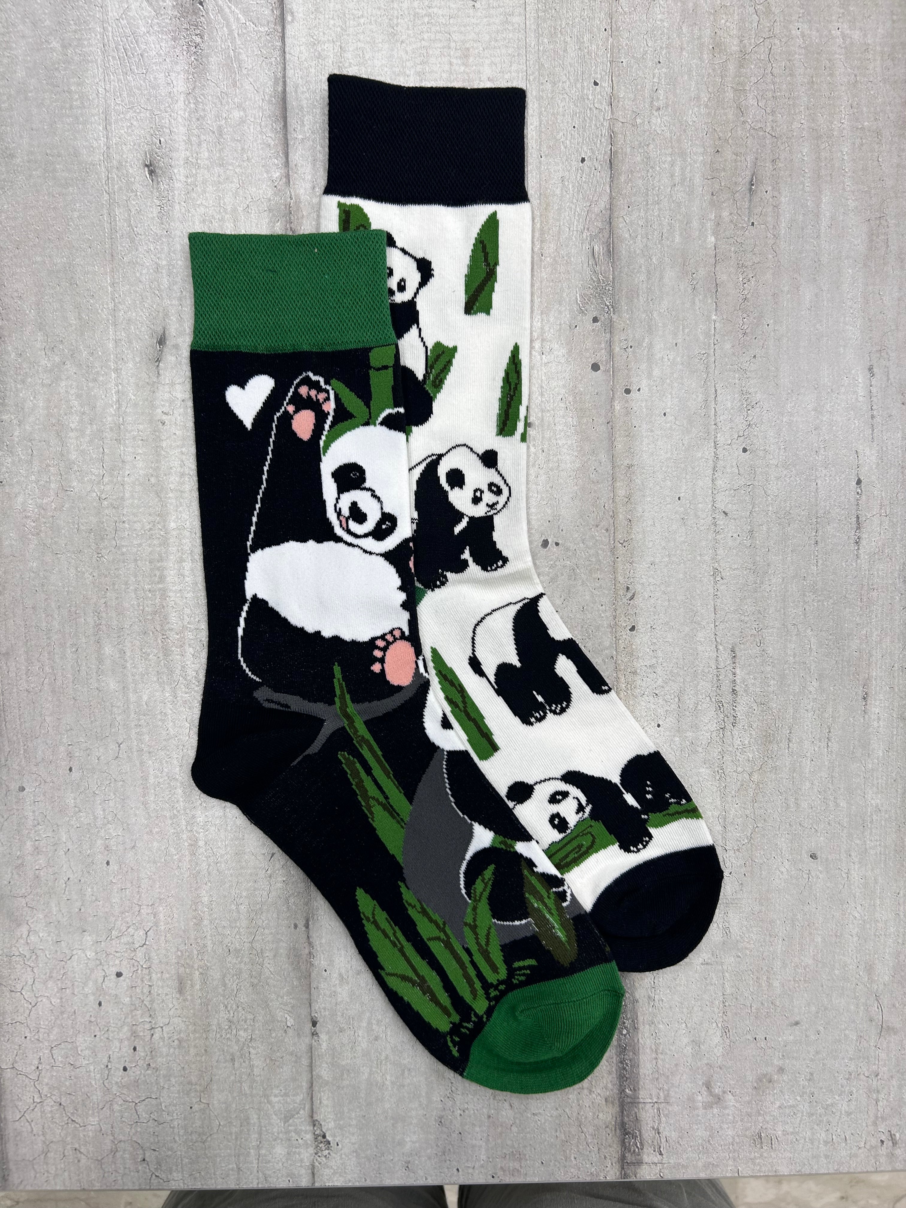 Calzini panda e bambù