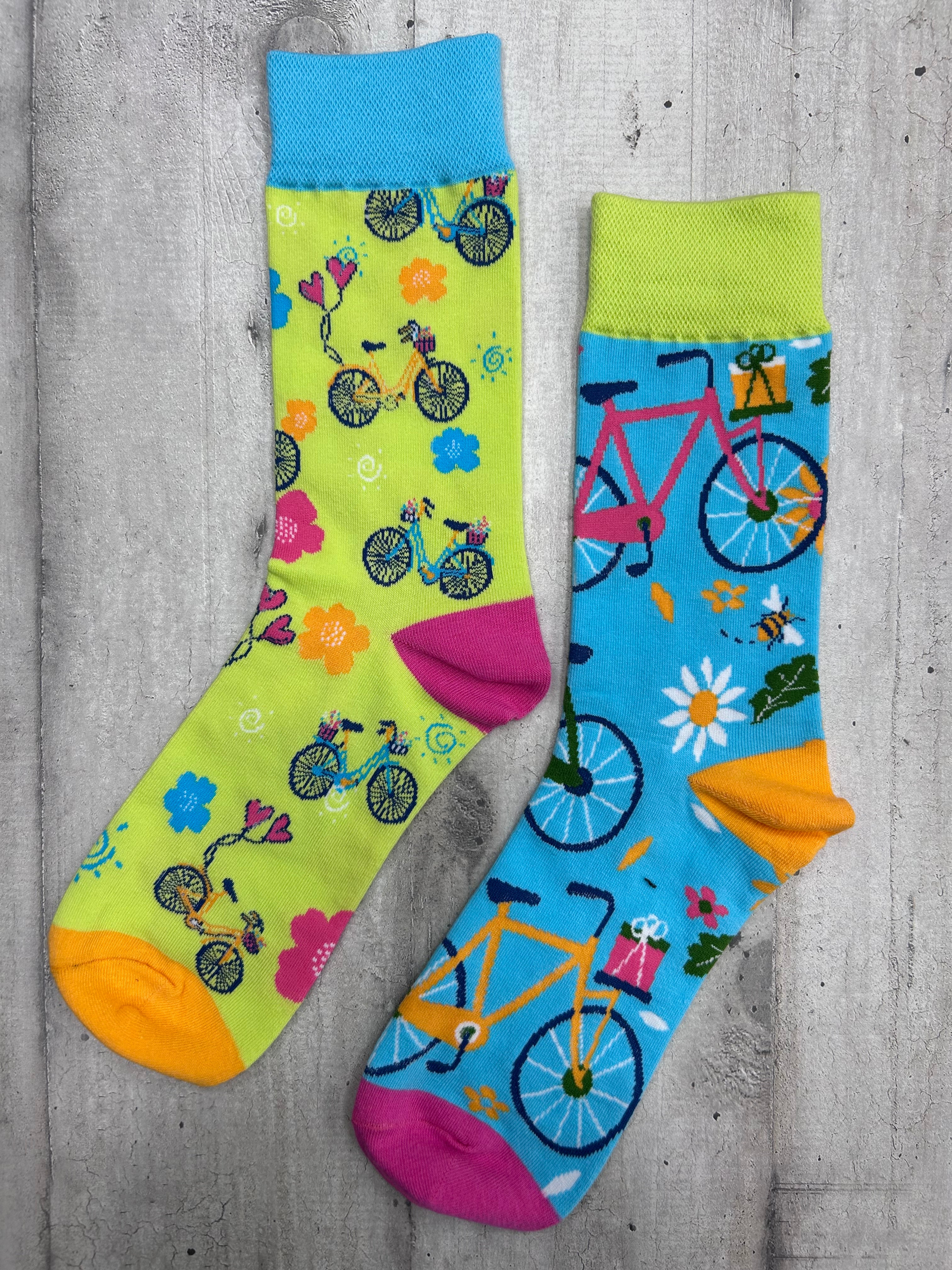 Calzini fantasia biciclette