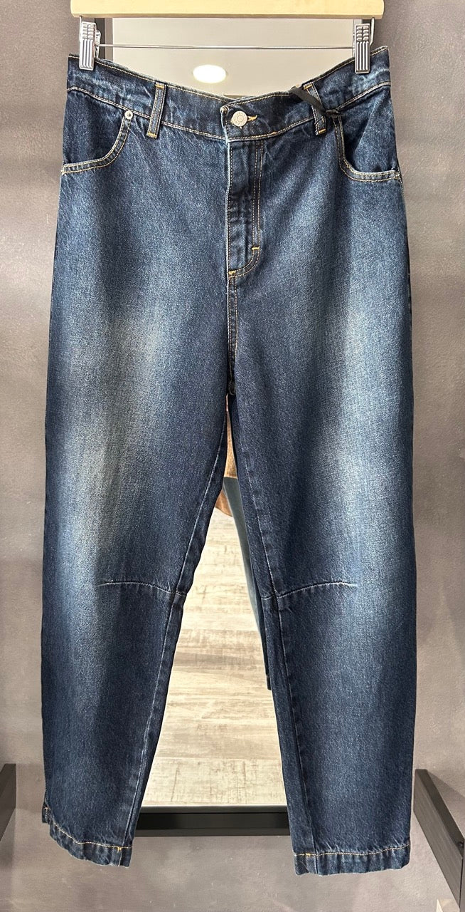 Jeans a gamba dritta