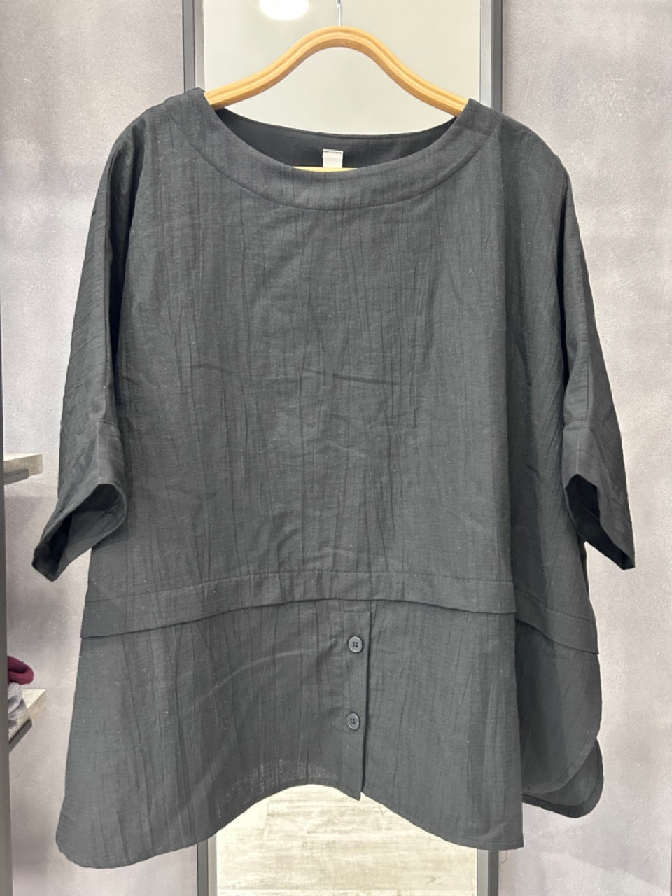 Blusa con maniche a 3/4