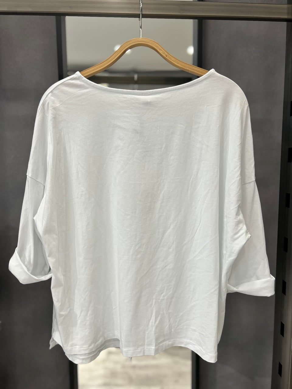 Maglia basic con tasca