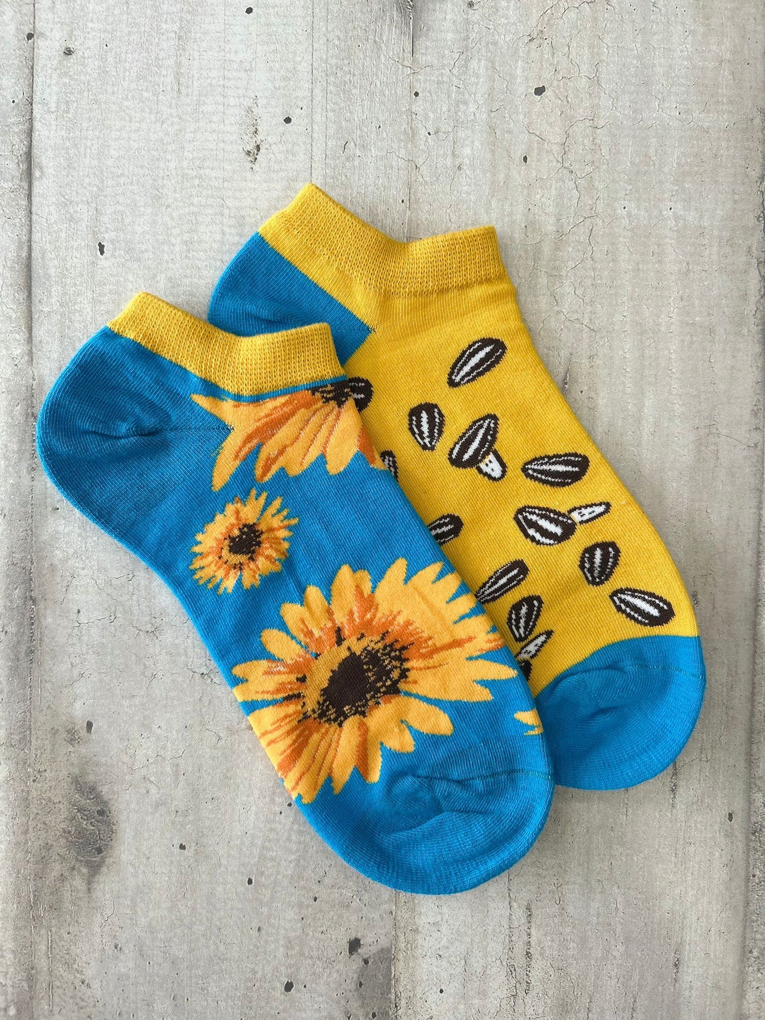 Calzini spaiati girasole