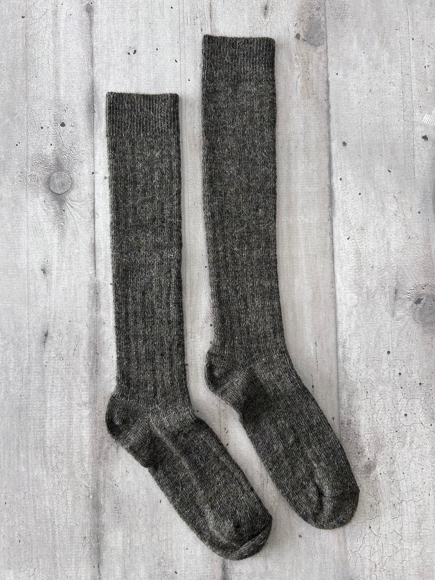 Calze lunghe in lana di Alpaca