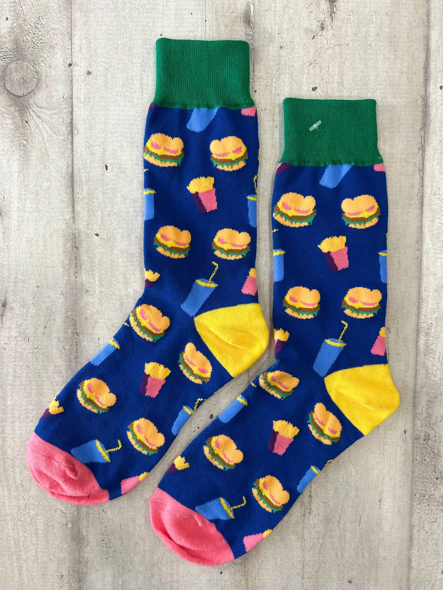 Calzini fantasia fast food