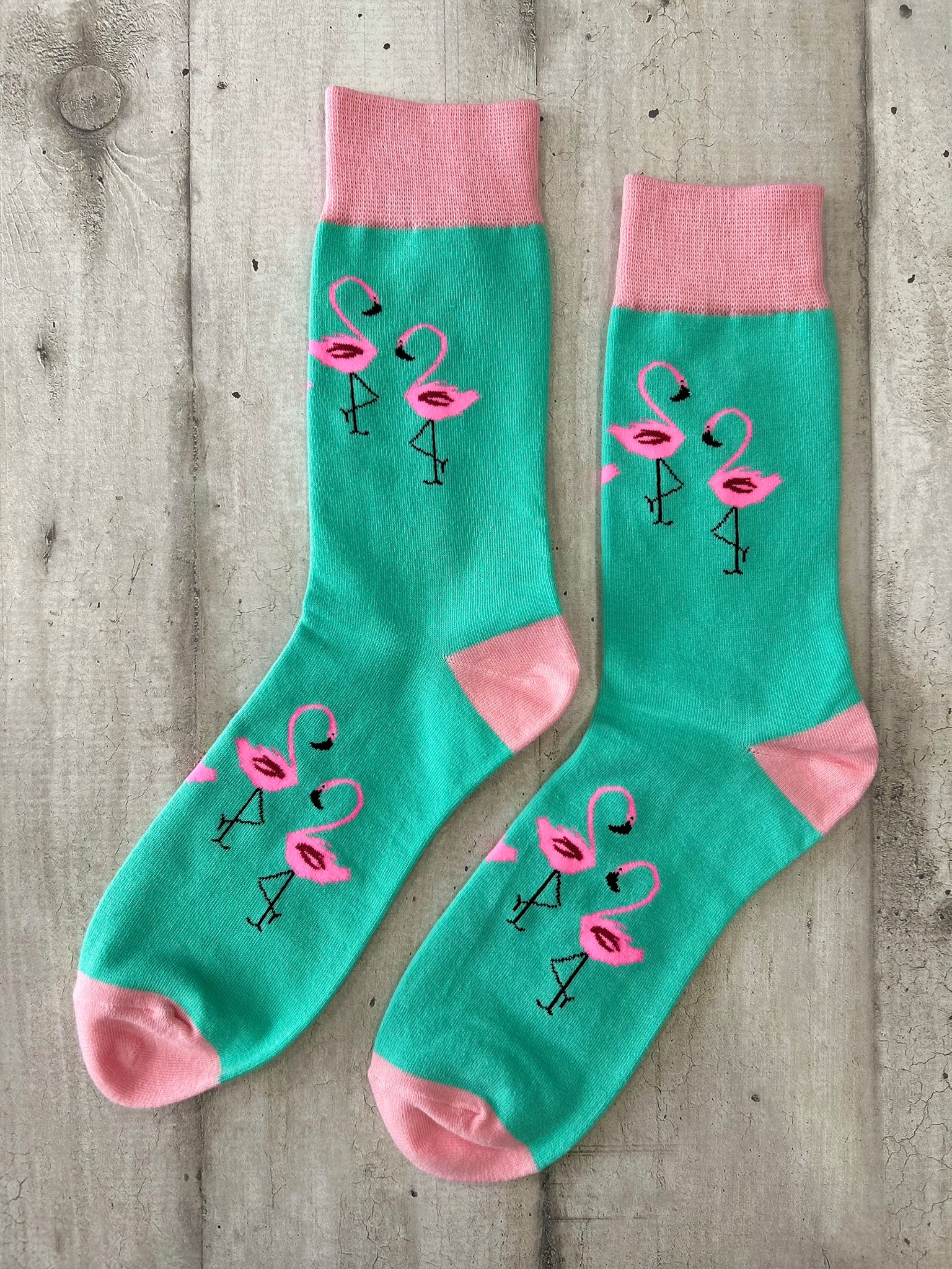 Calzini con fenicotteri