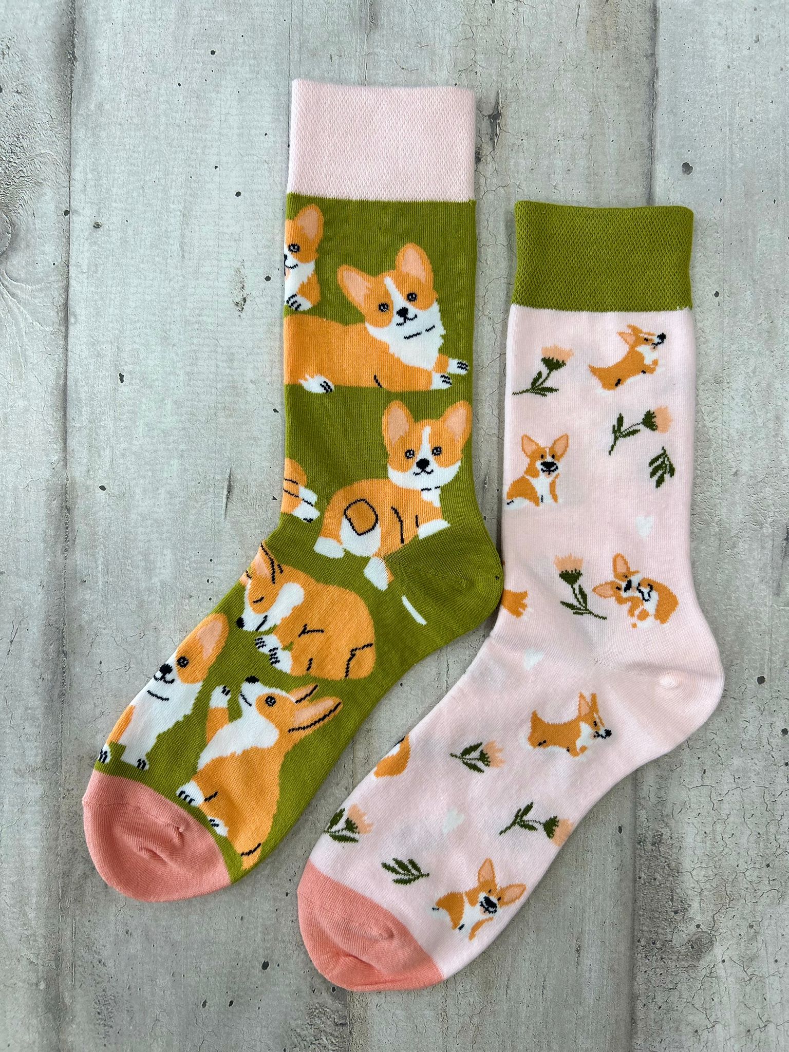 Calzini spaiati Corgi