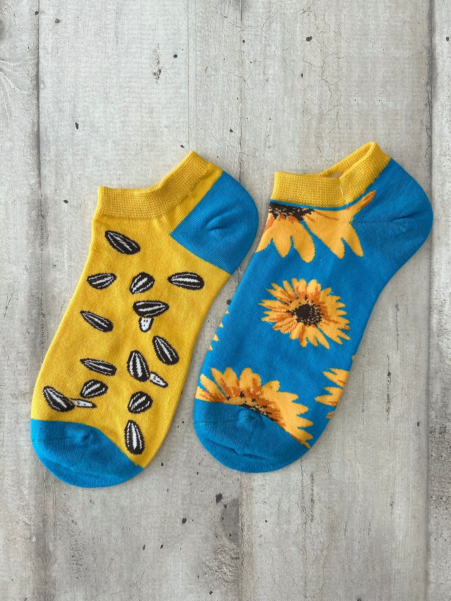 Calzini spaiati girasole