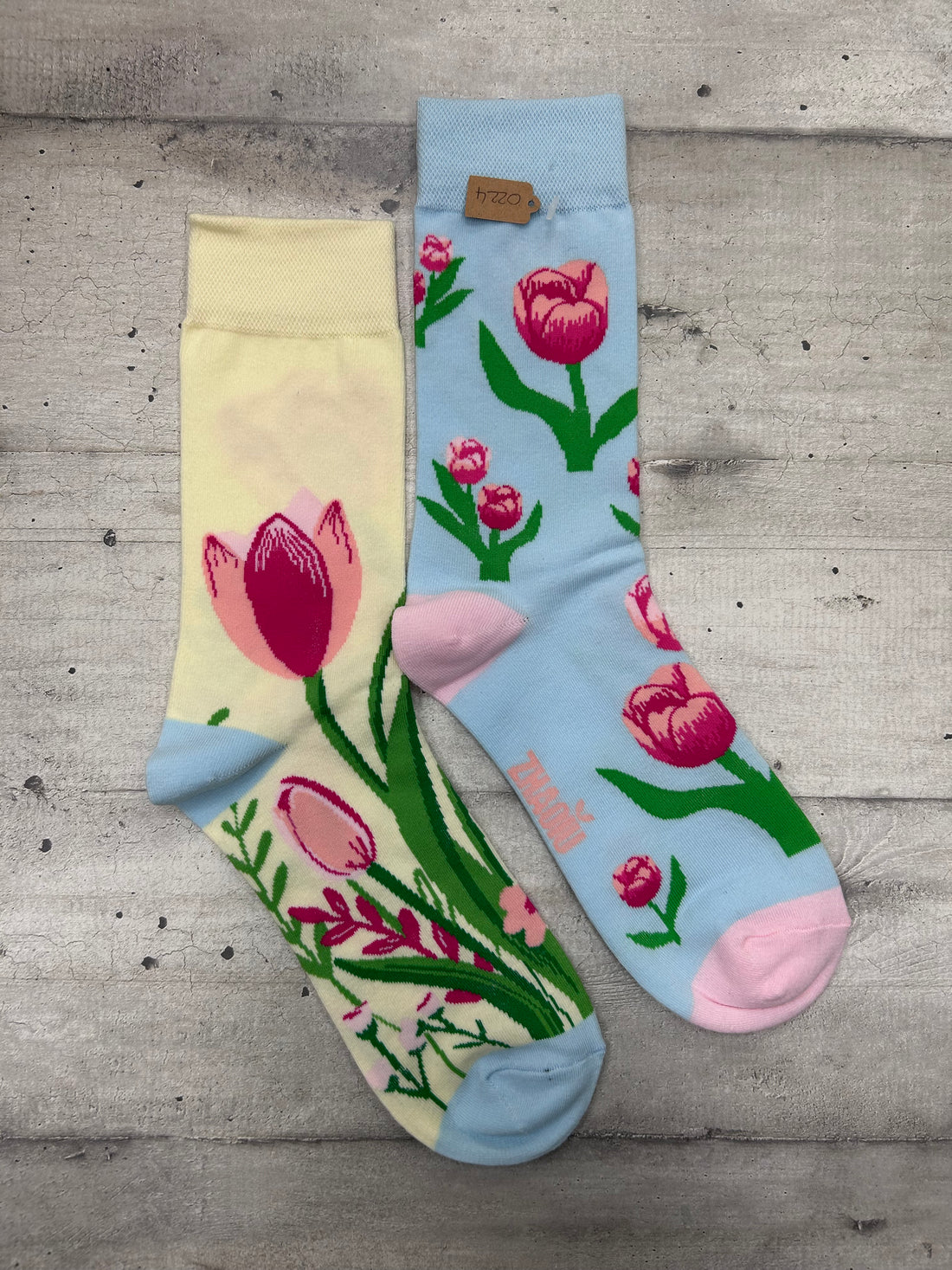 Calzini tulipani colorati