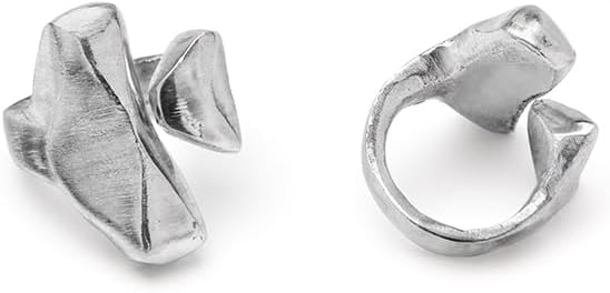 Anello alluminio 2 barre irregolari