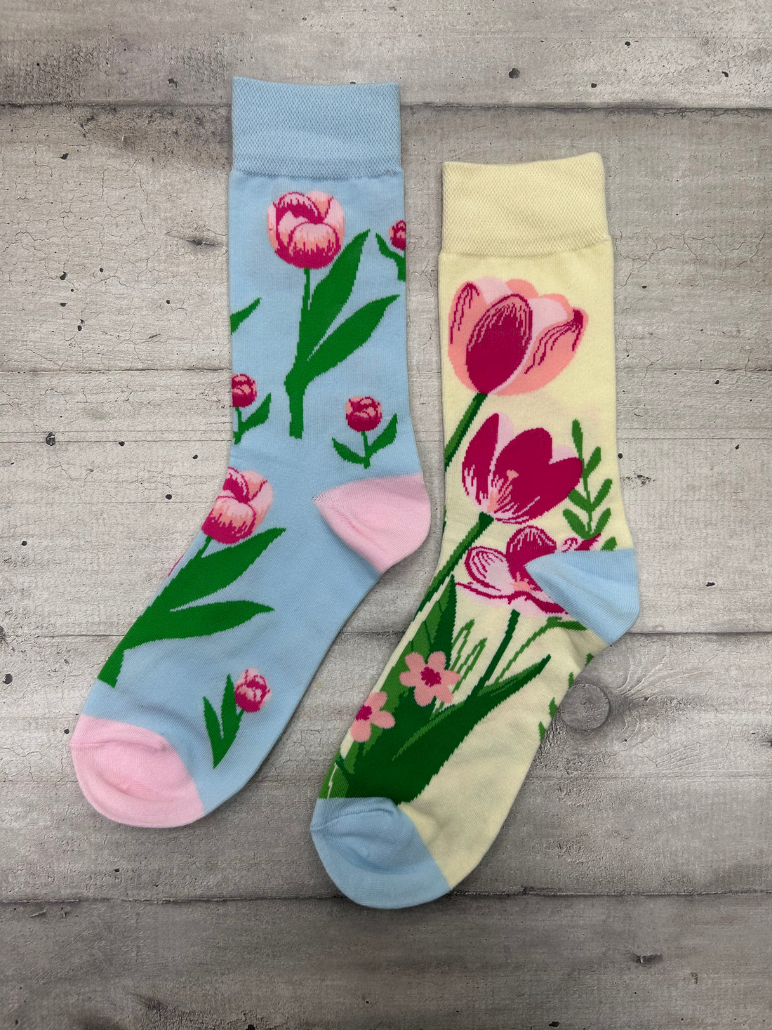 Calzini tulipani colorati
