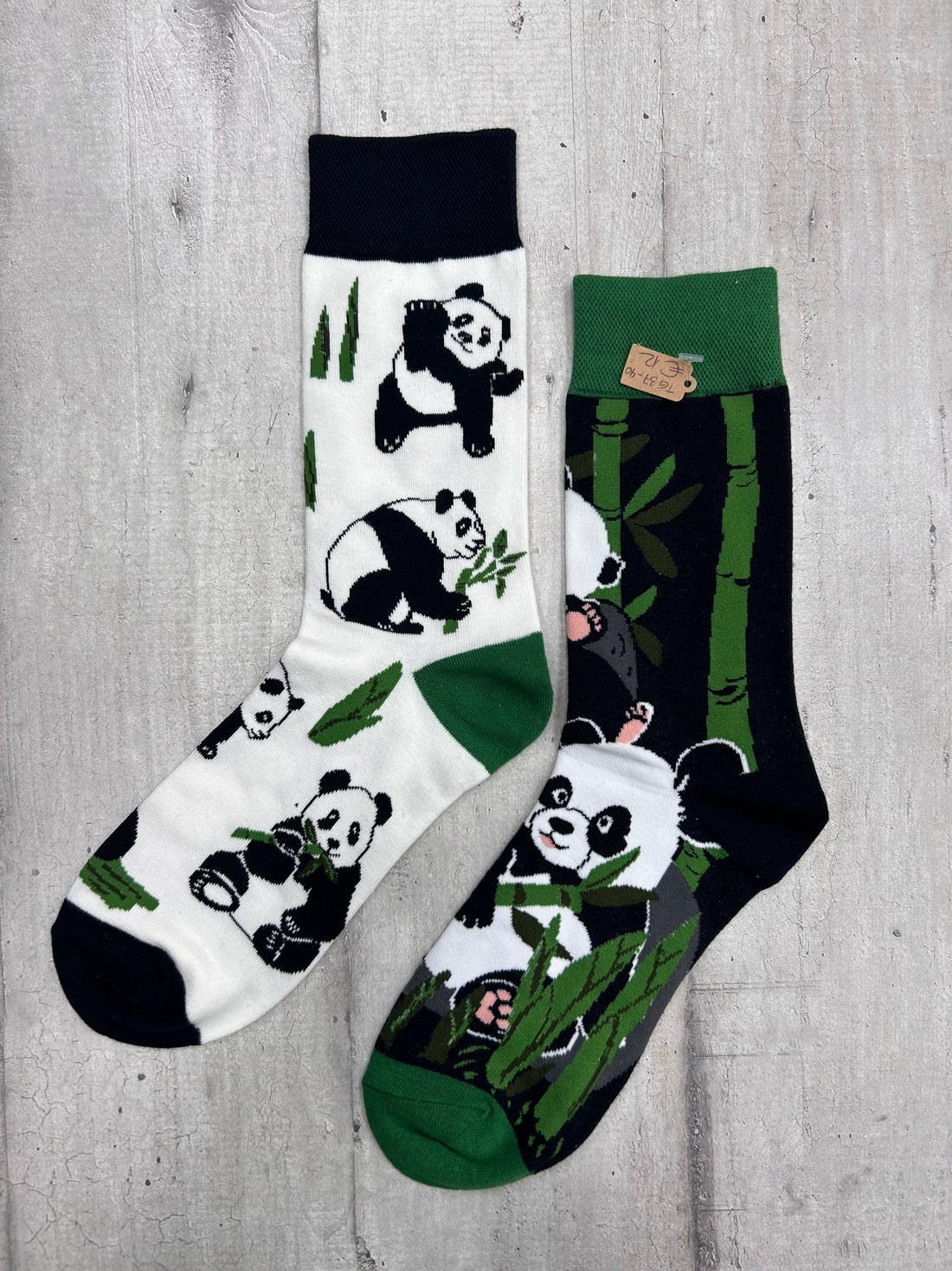 Calzini panda e bambù