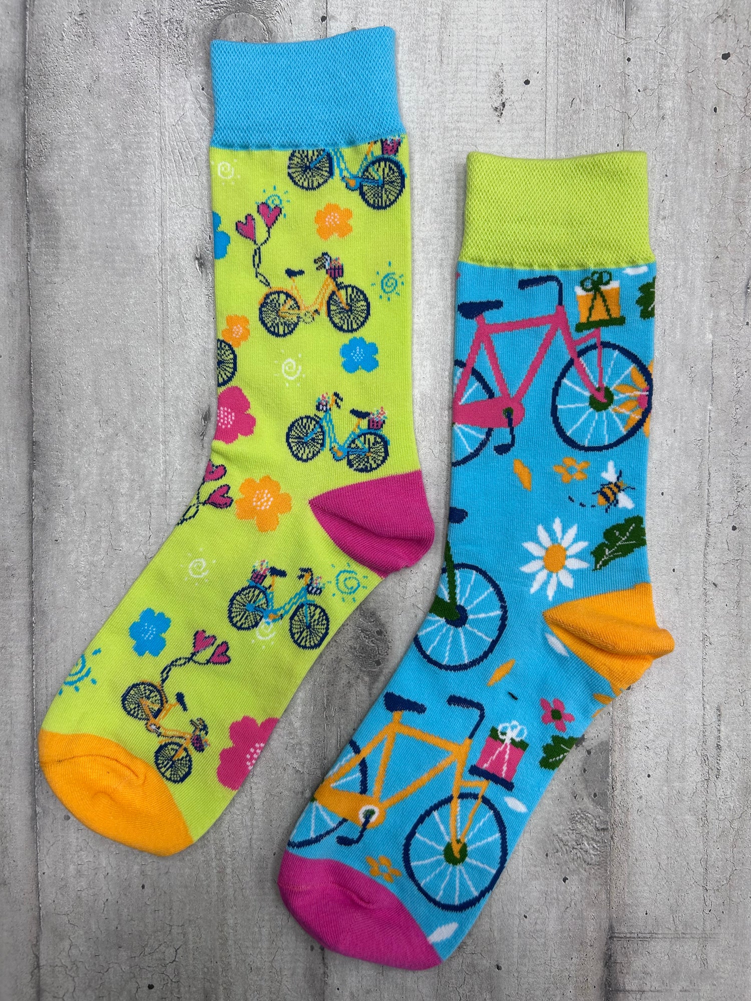 Calzini fantasia biciclette