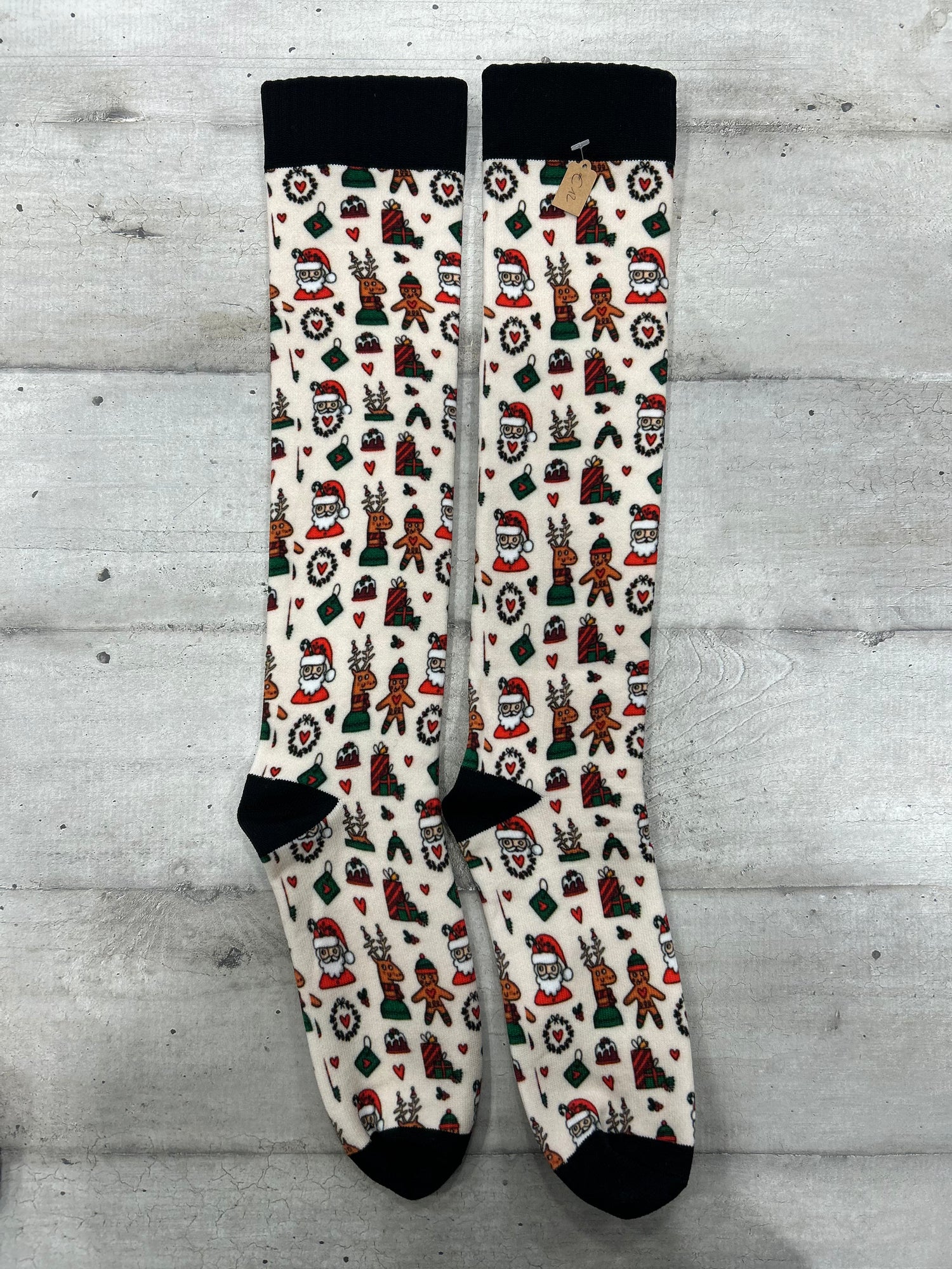 Calzini lunghi natalizi