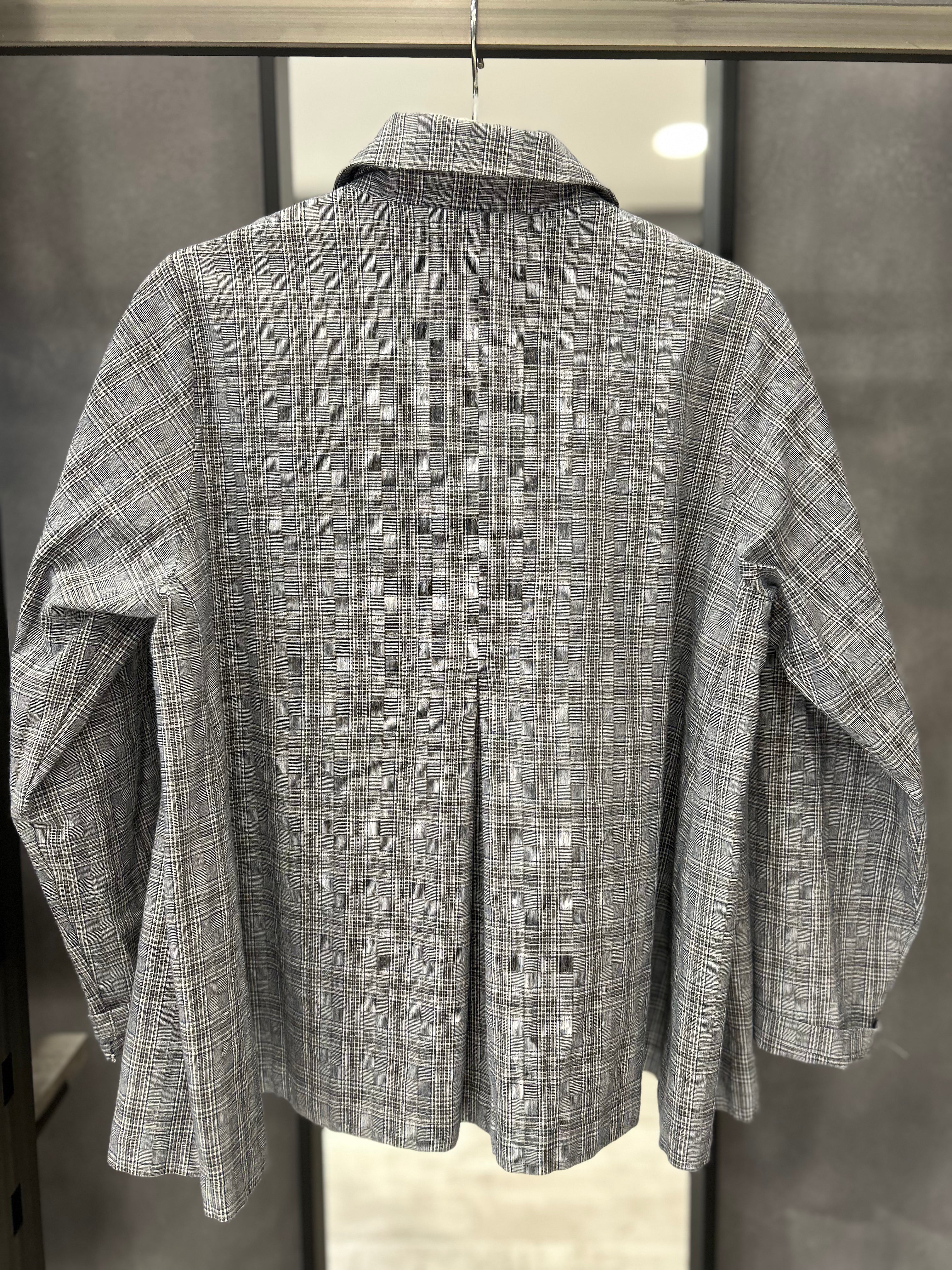 Giacca camicia donna a quadri
