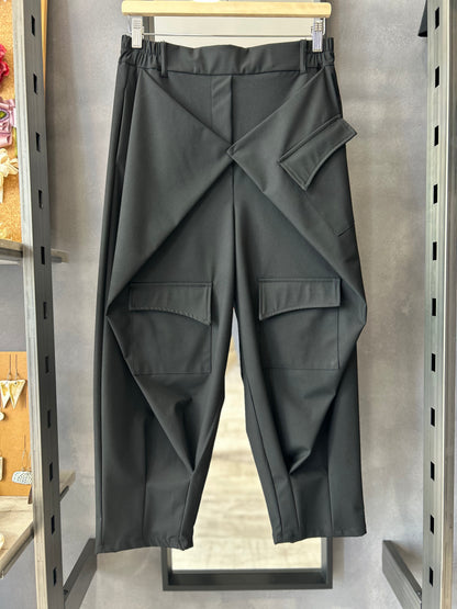 Pantaloni over con tasche