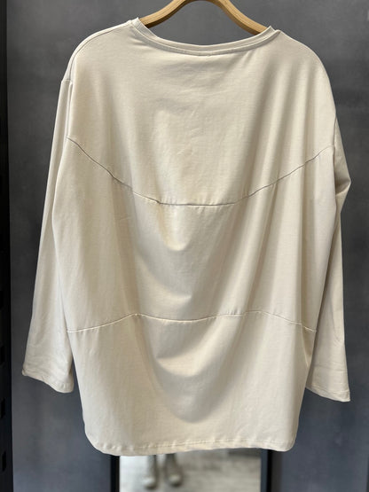 Maglia oversize con dettagli sul retro