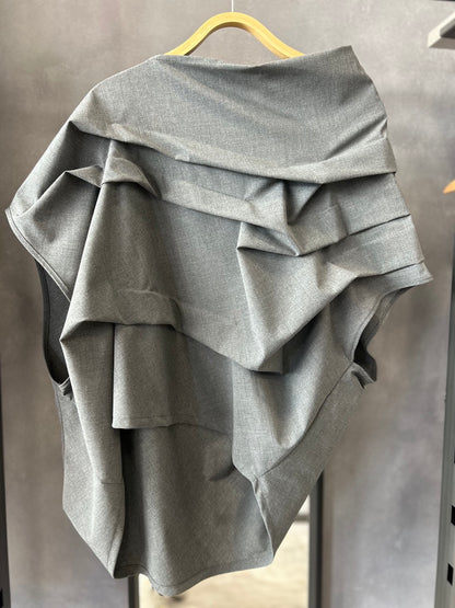 Maglia con drappeggi