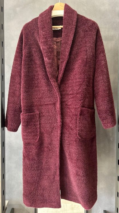Cappotto bordeaux