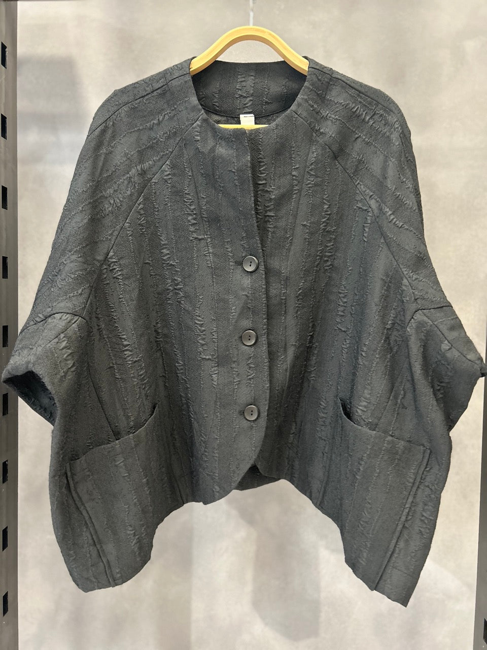 Giacca in tessuto strutturato