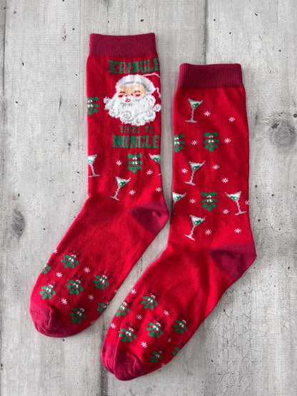 Calzini natalizi rossi