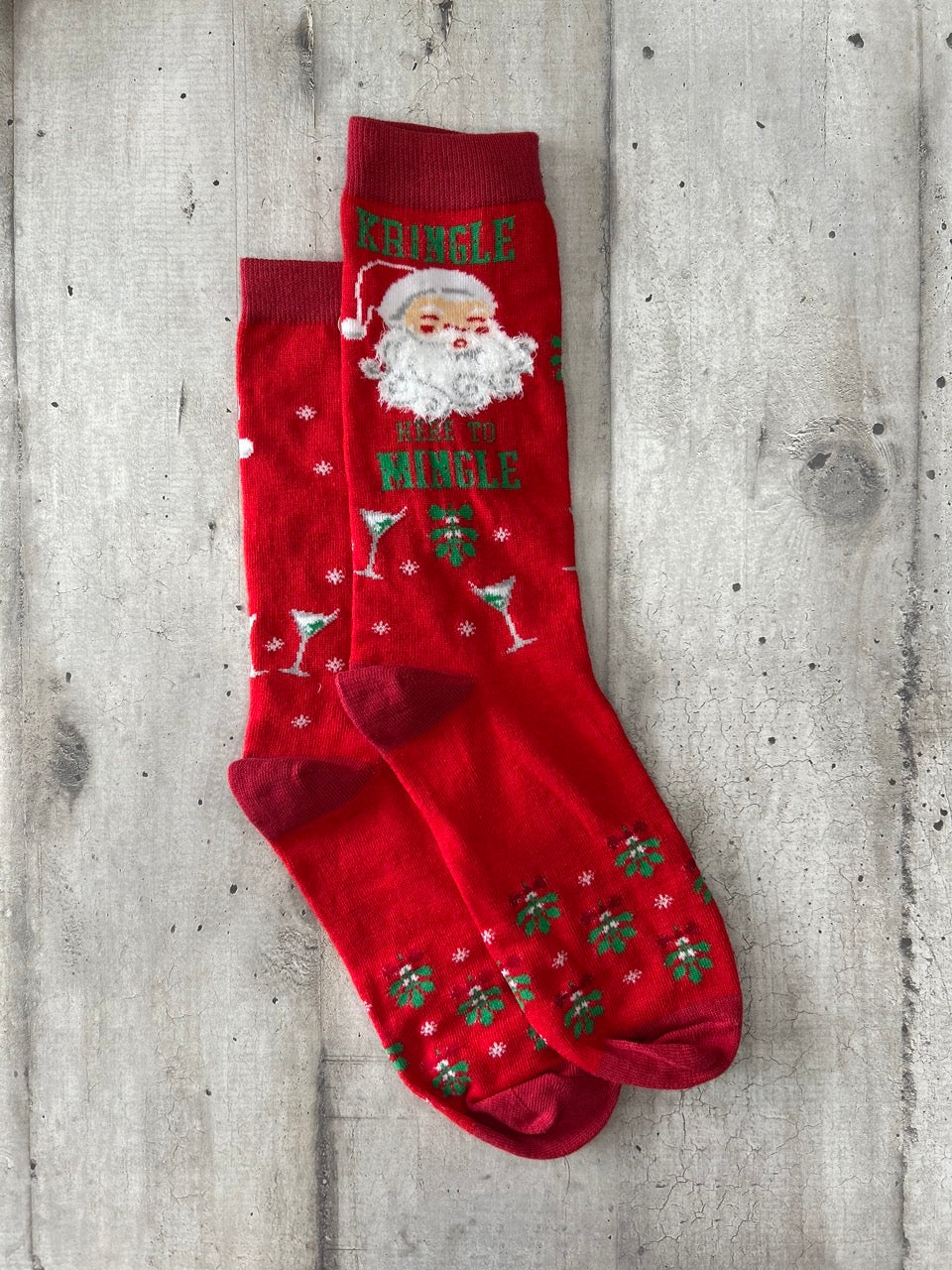 Calzini natalizi rossi