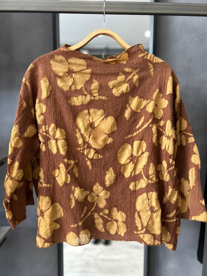 Maglia fantasia floreale