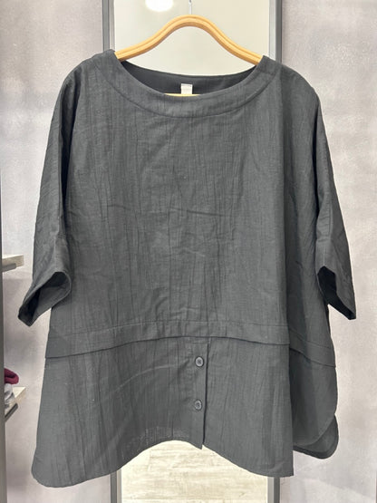 Blusa con maniche a 3/4