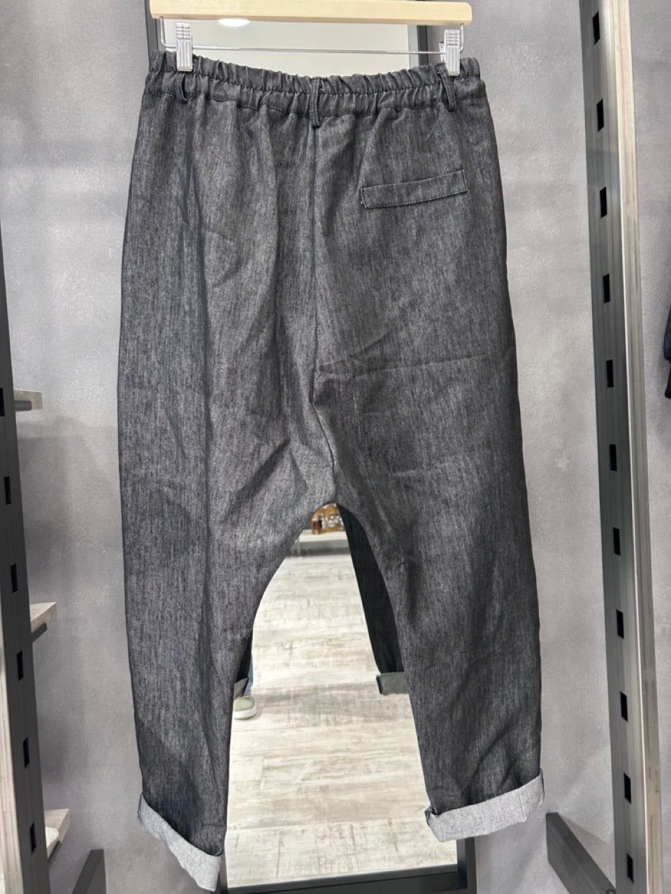 Pantaloni a cavallo basso