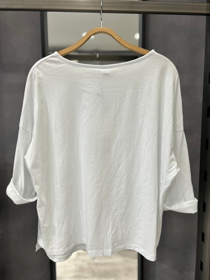 Maglia basic con tasca