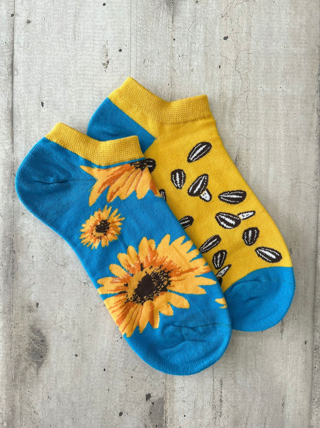 Calzini spaiati girasole
