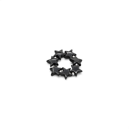 Anello elastico stelle grandi ematite