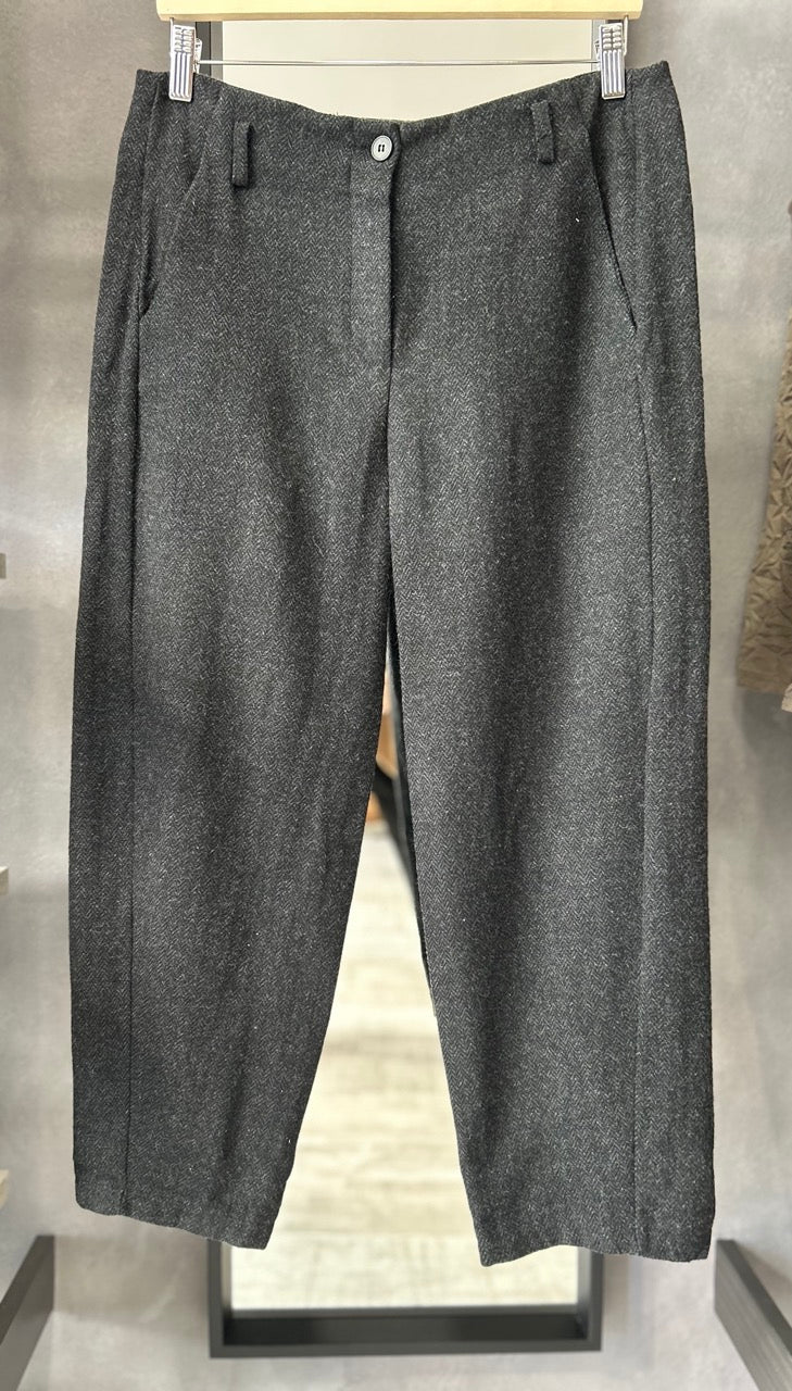 Pantaloni in misto lana