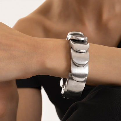 Bracciale elastico ovali
