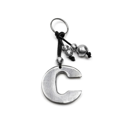 Portachiavi lettera