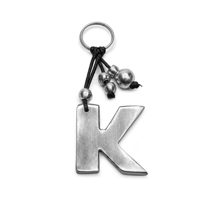 Portachiavi lettera