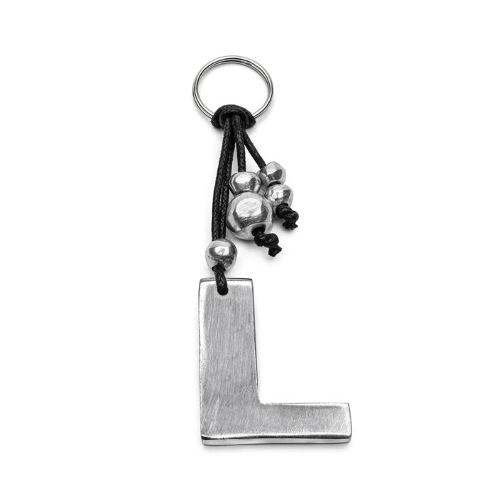 Portachiavi lettera