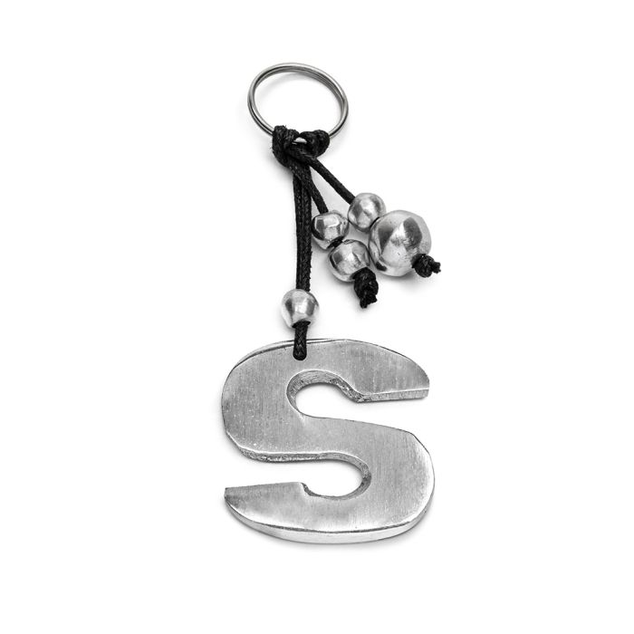 Portachiavi lettera