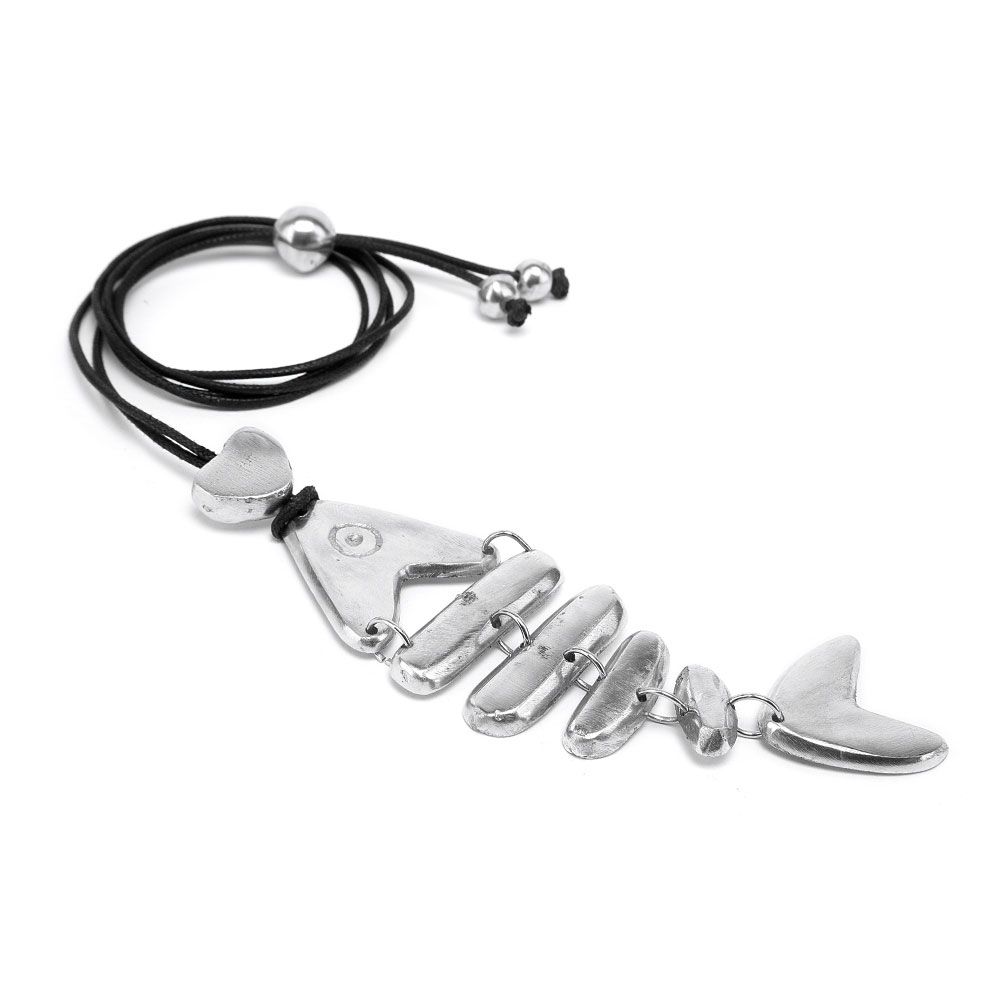 Pendente filo pesce con lisca