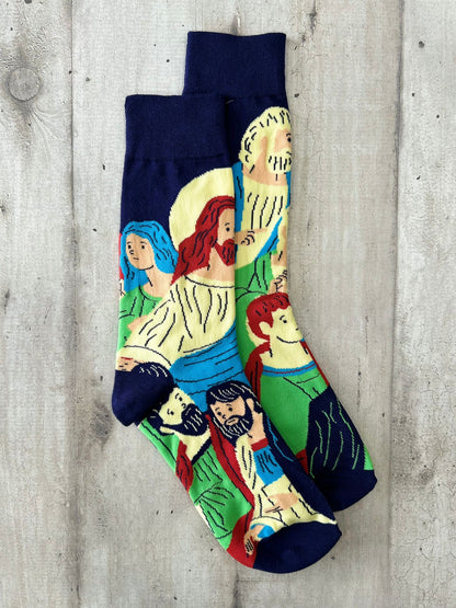 Calzini spaiati arte sacra