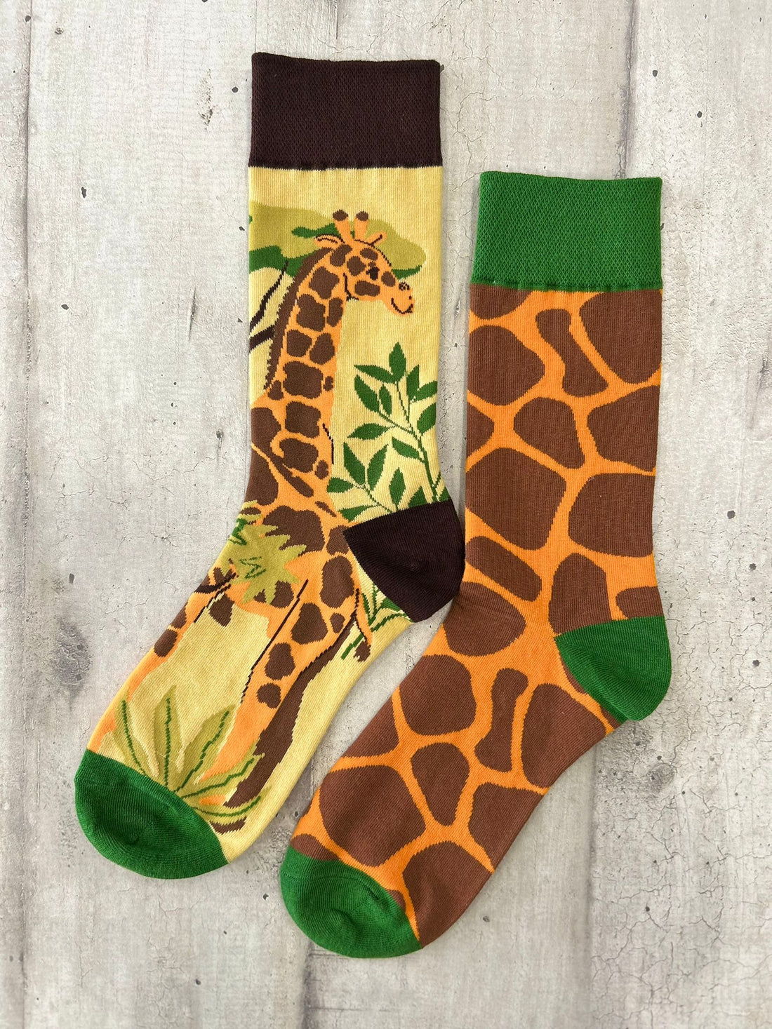 Calzini spaiati giraffa