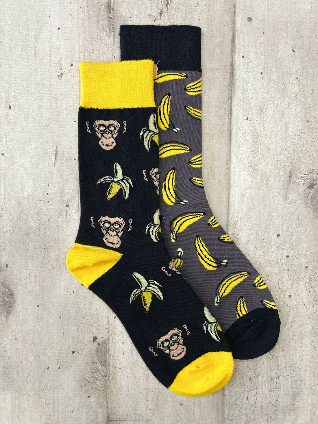 Calzini spaiati scimmia e banane