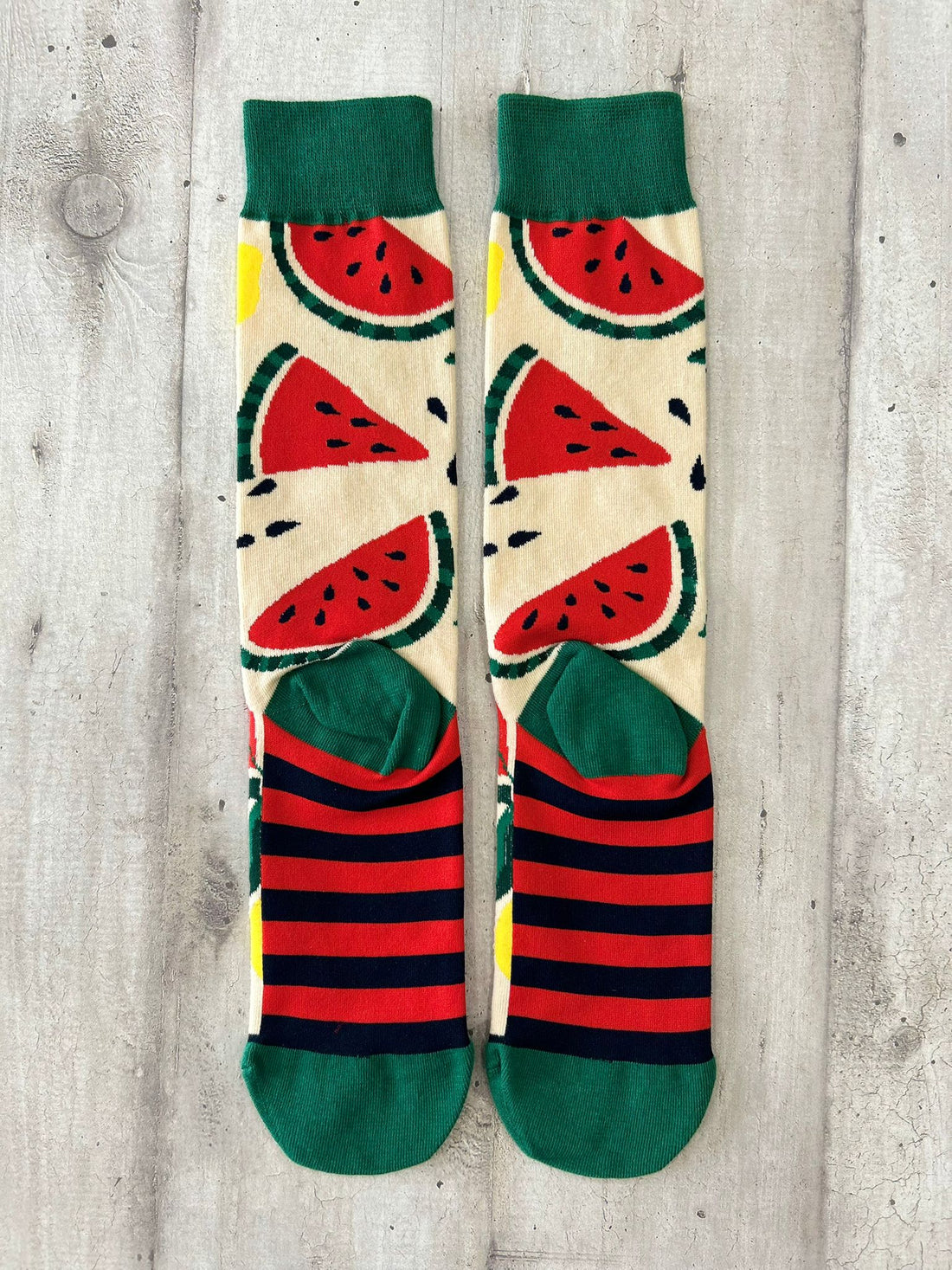 Calzini fantasia anguria e limoni