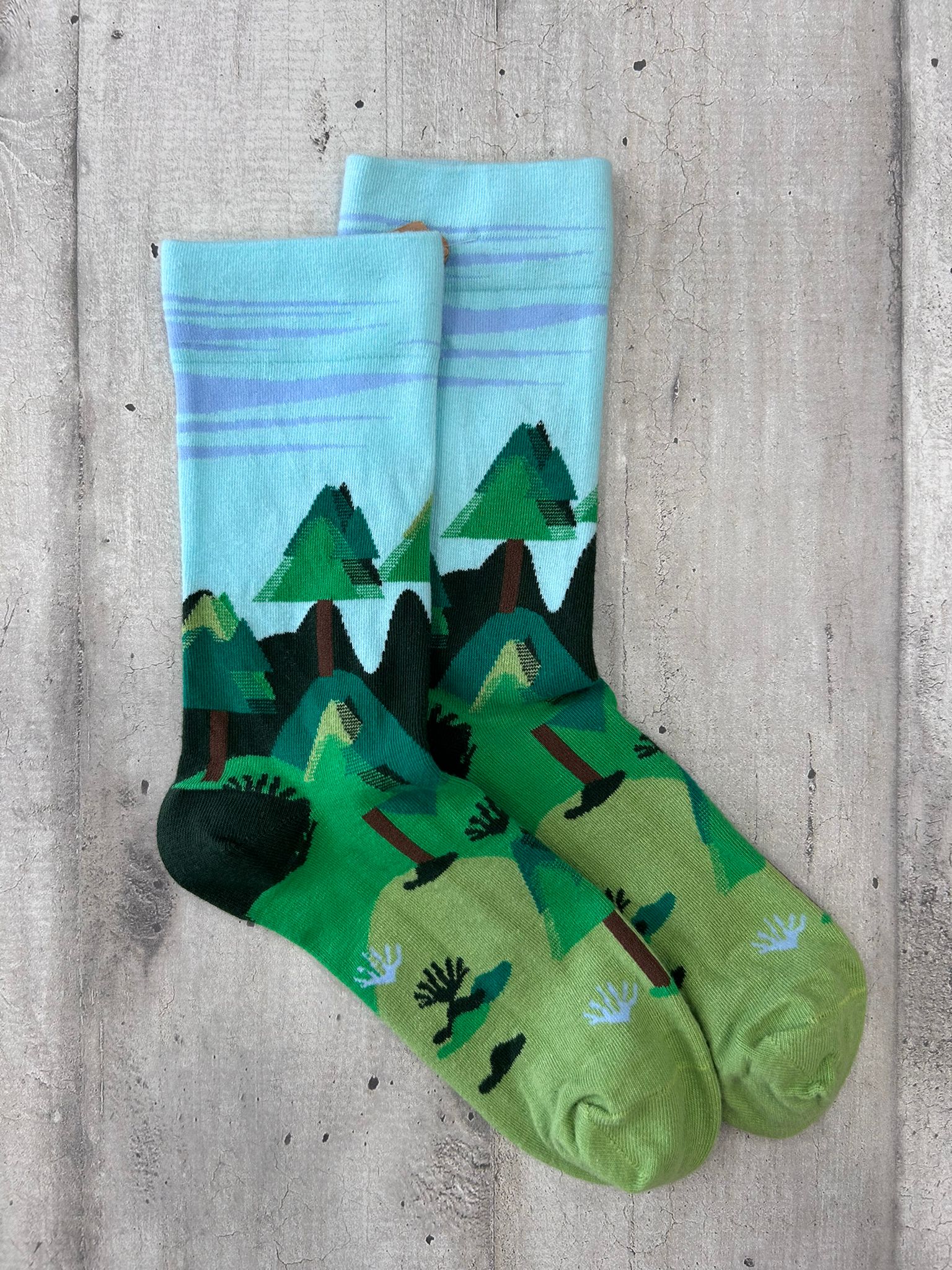 Calzini fantasia bosco