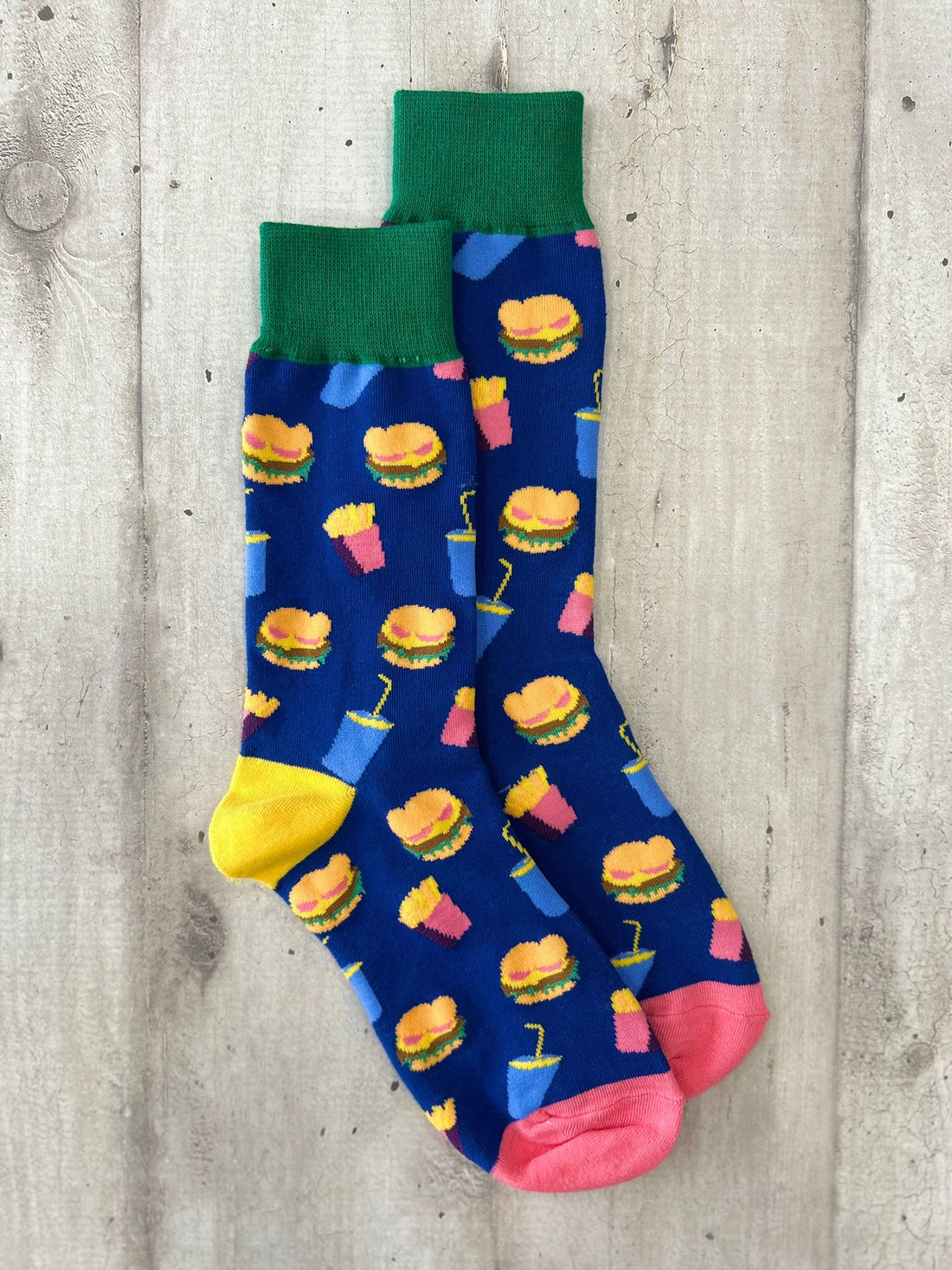 Calzini fantasia fast food