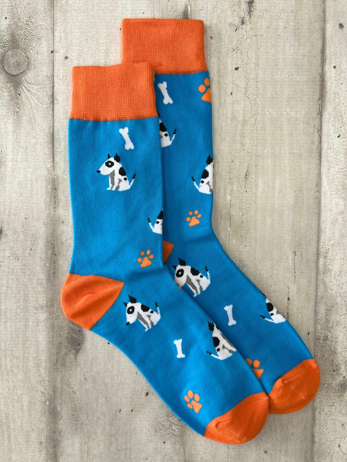 Calzini con cagnolini e ossi