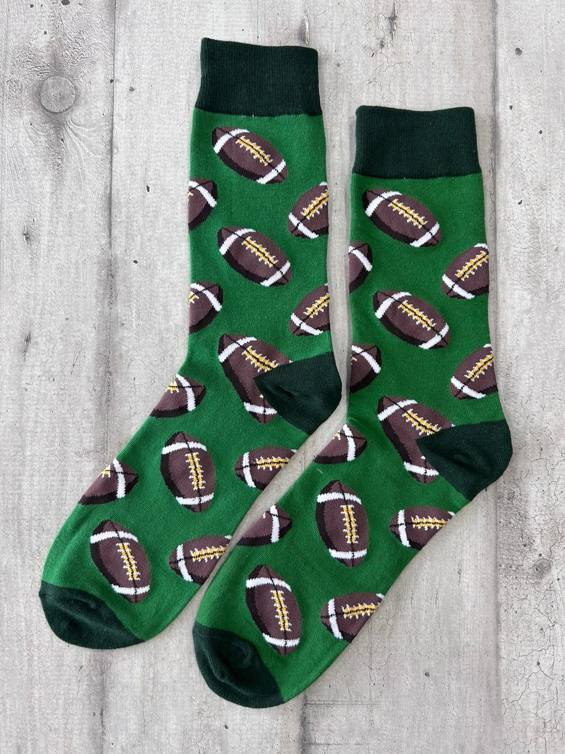 Calzini con palloni da football