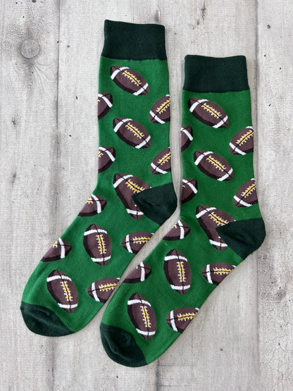 Calzini con palloni da football