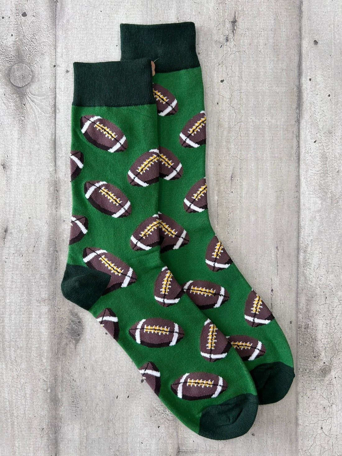 Calzini con palloni da football