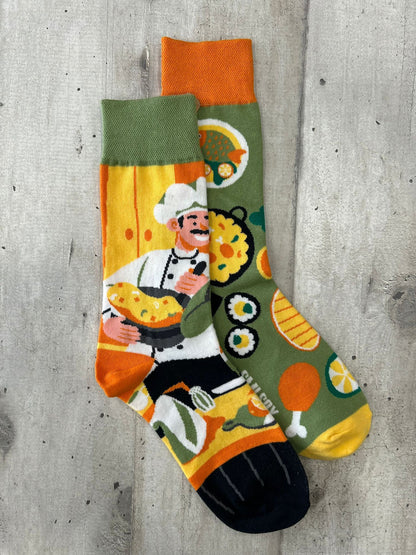 Calzini spaiati a tema cucina