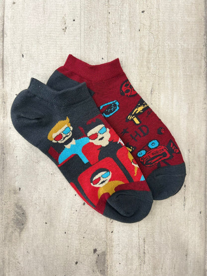 Calzini spaiati a tema cinema